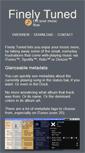 Mobile Screenshot of finelytunedapp.com